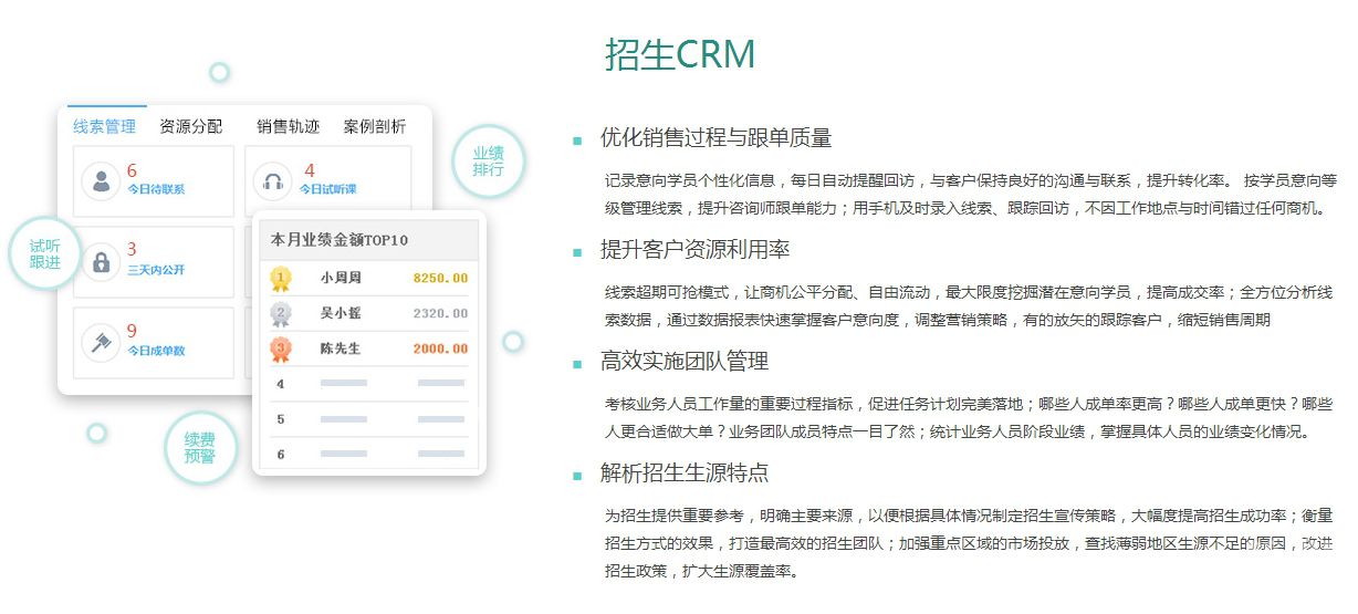 培训机构招生软件
